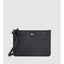 DKNY Grayson Monogram Tote Bag with Pouch (Black)
