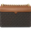 Michael Kors Women's Bag Rose Crossbody Bag Brown, M
