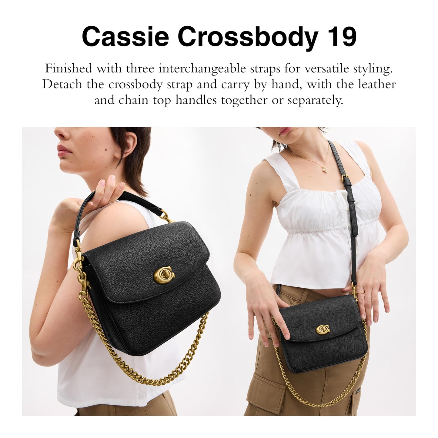 Coach Womens Cassie Crossbody 19 Handbag (pack of 1)