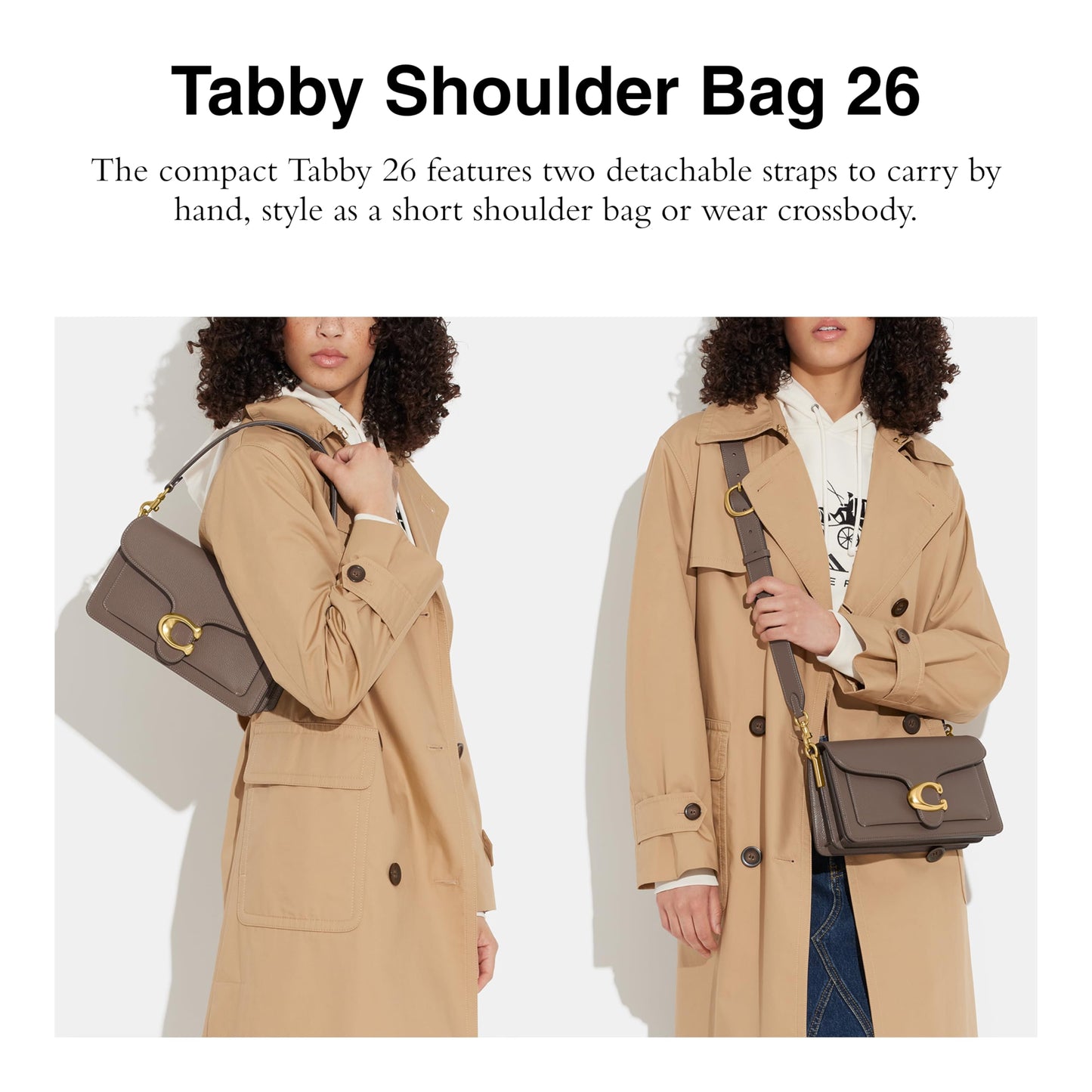 COACH Womens Tabby Shoulder Bag 26 Handbag (pack of 1)