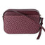 Michael Kors Womens Crossbody Handbag - (Metallic Logo Jacquard)