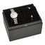 Emporio Armani Women's Two-Hand Two-Tone Stainless Steel Watch and Bracelet Set (Model: AR80078SET), Two-Tone