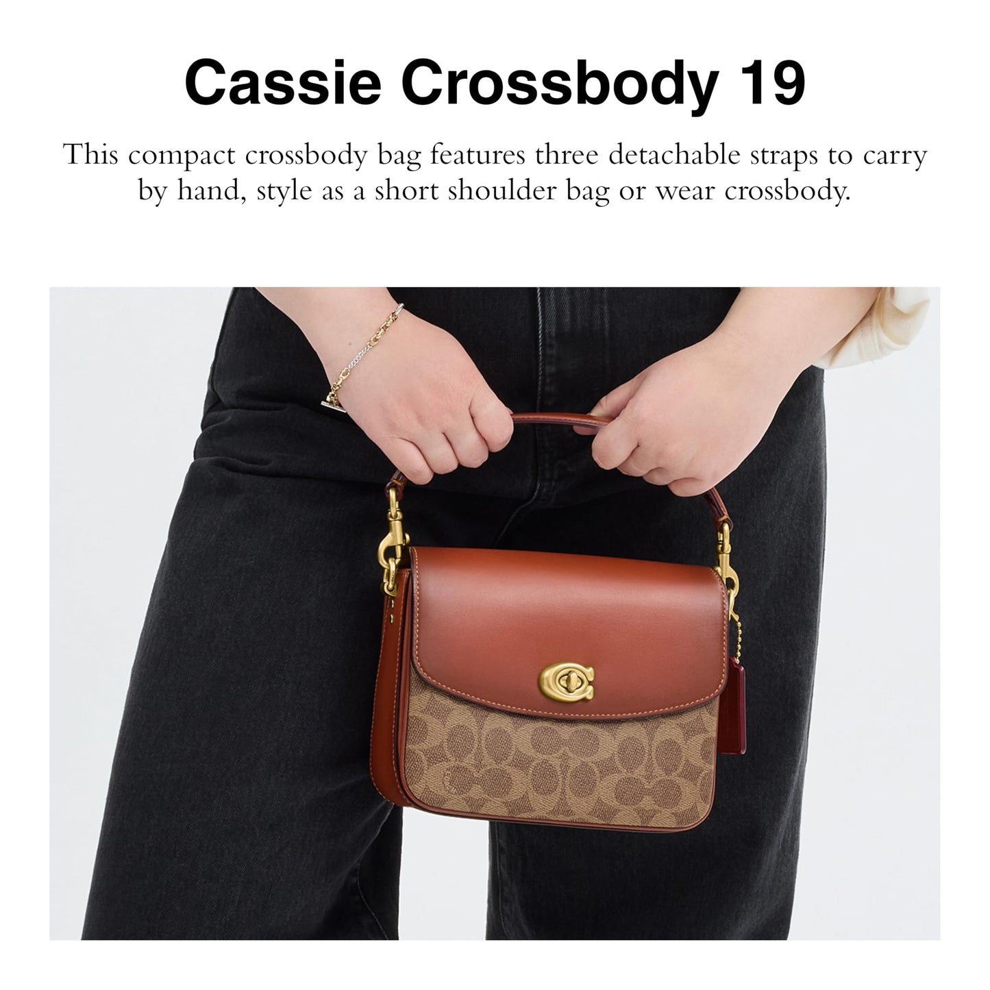 Coach Womens Cassie Crossbody 19 Handbag