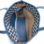 Tory Burch Women's Geo Logo Mini Top Zip Tote (Navy Geo Logo With Stripe)