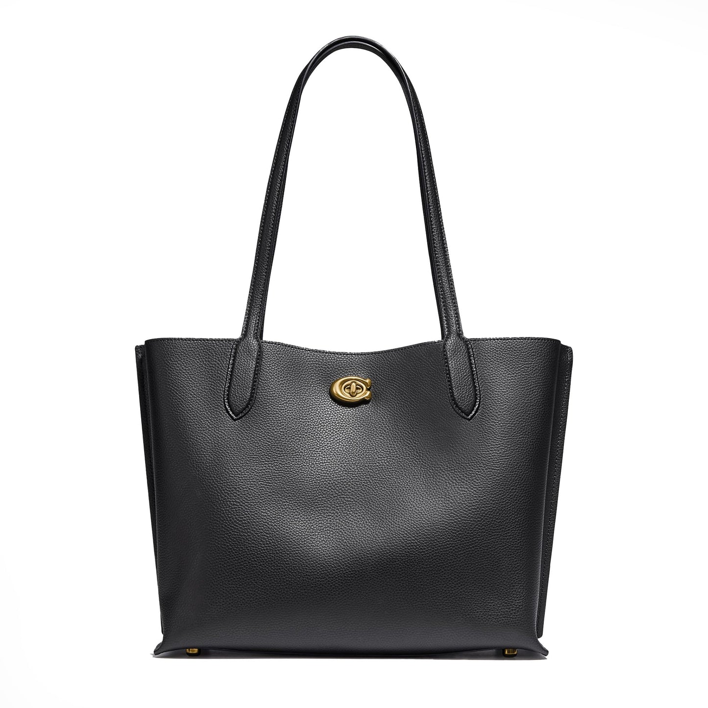 Coach Women's Willow Tote Bag, Black, One Size