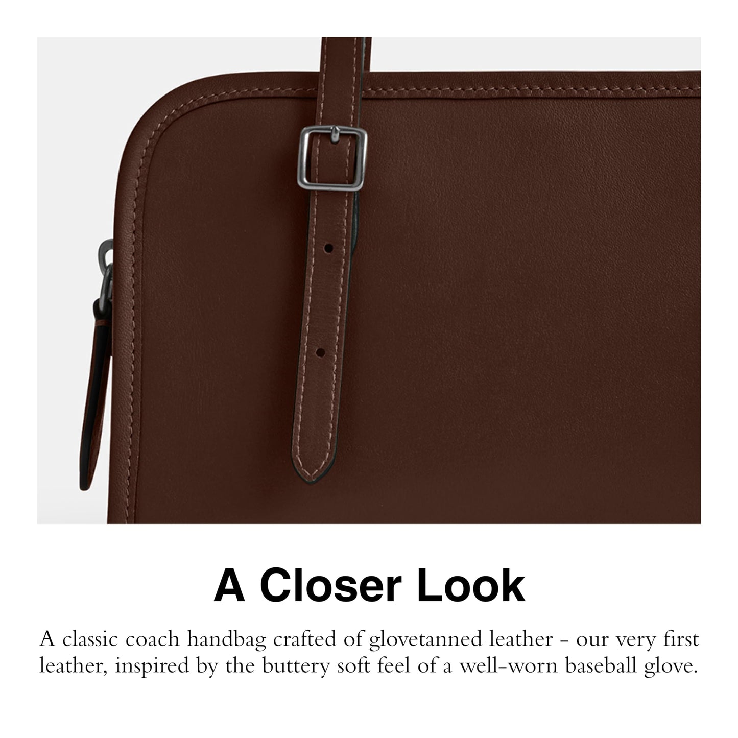 Coach Womens Swing Zip Handbag