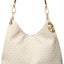Michael Kors Large Mina Logo Shoulder Bag in Coated-canvas