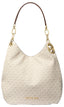 Michael Kors Large Mina Logo Shoulder Bag in Coated-canvas