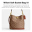COACH Womens Willow Soft Bucket Bag Handbag