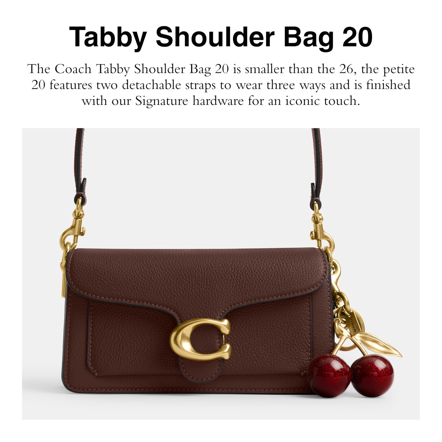 COACH Womens Tabby Shoulder Handbag