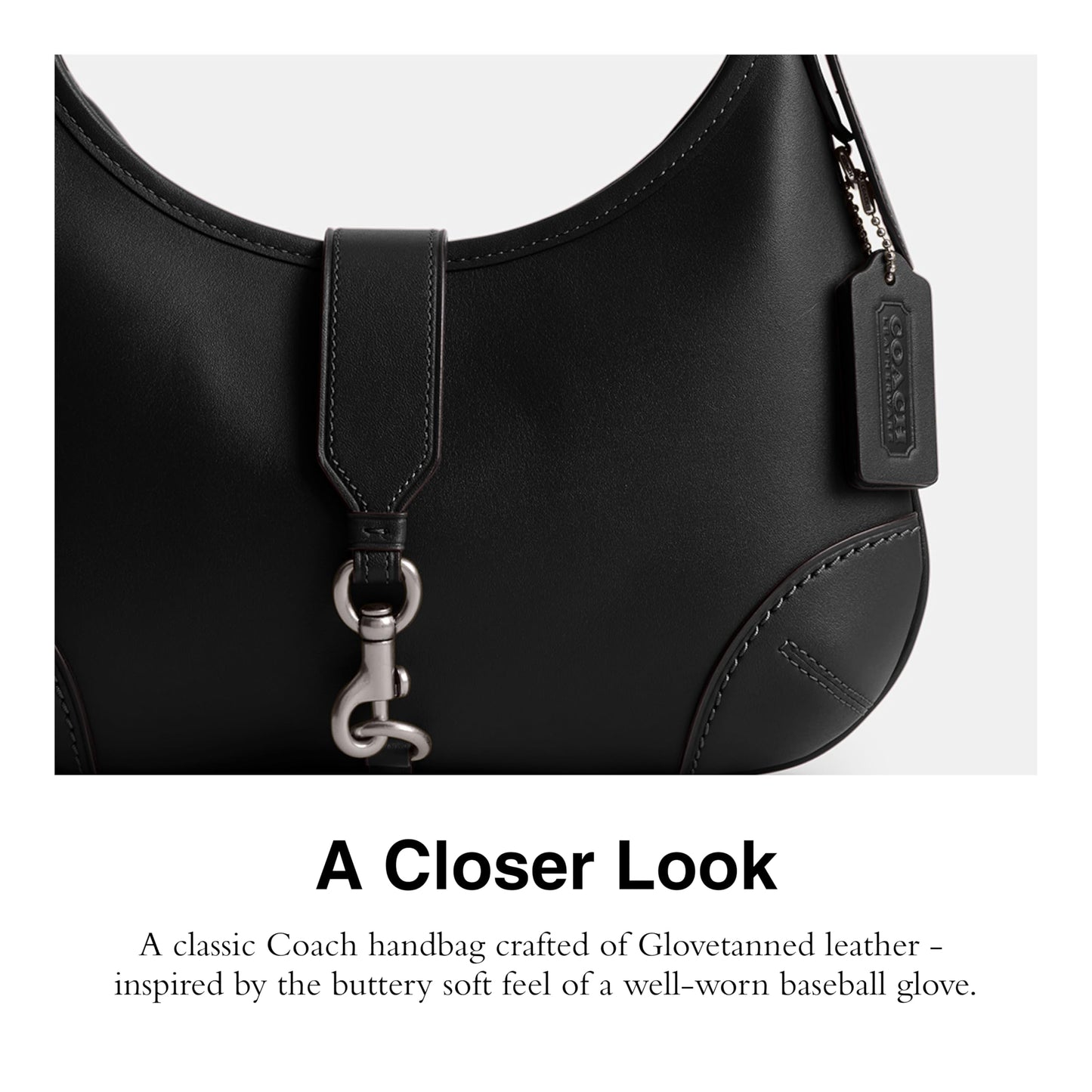 Coach Womens Hamptons Hobo Handbag