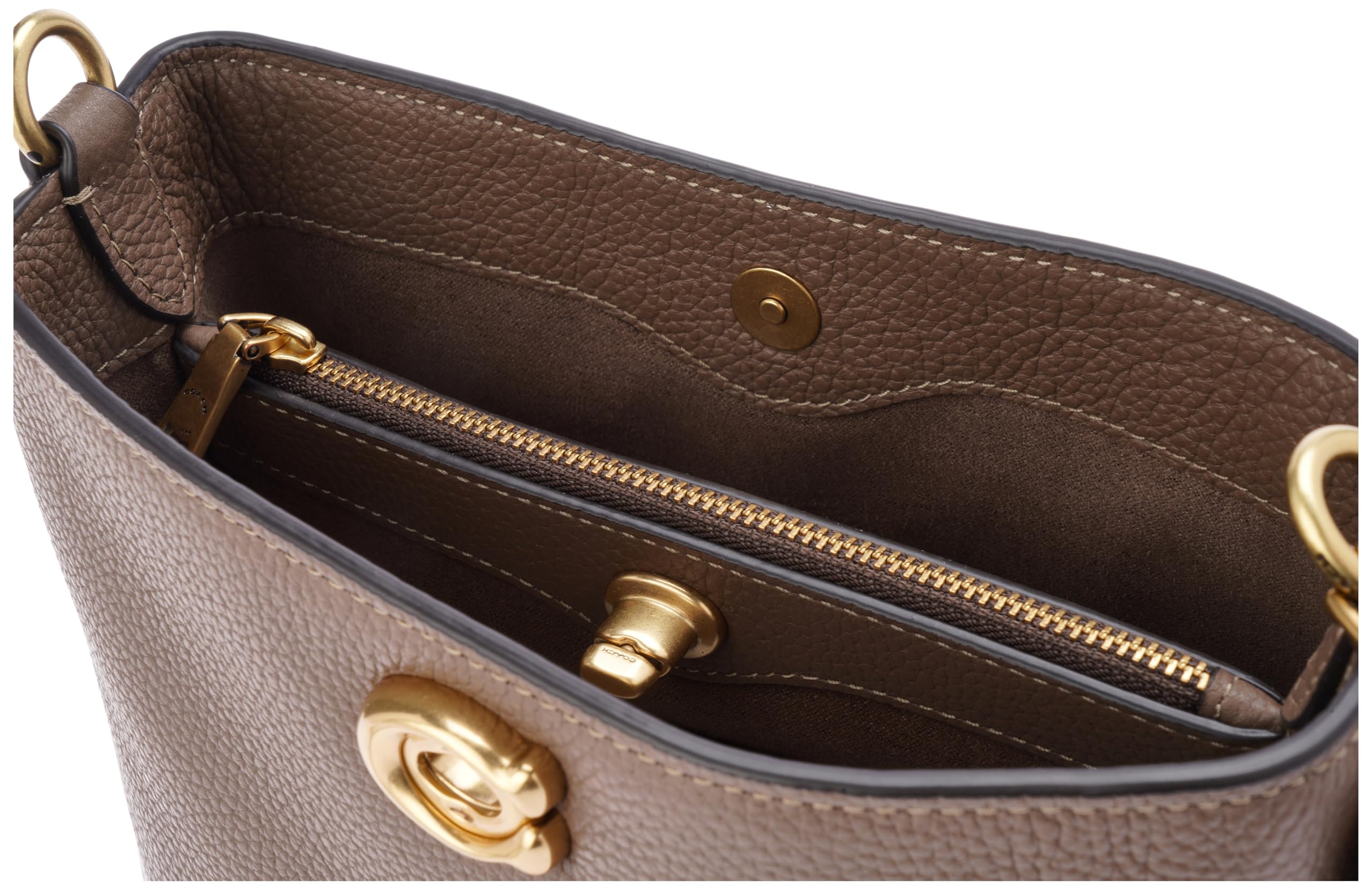 COACH Women's Willow Soft Bucket Bag Handbag