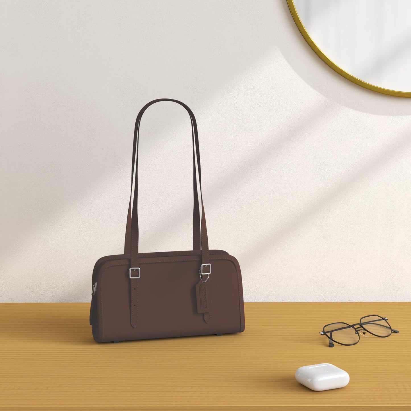 Coach Womens Swing Zip Handbag