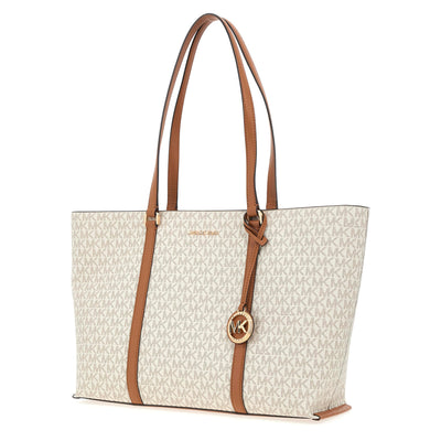 Michael Kors Women's Temple Tote (Vanilla)