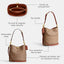 COACH Womens Willow Soft Bucket Bag Handbag
