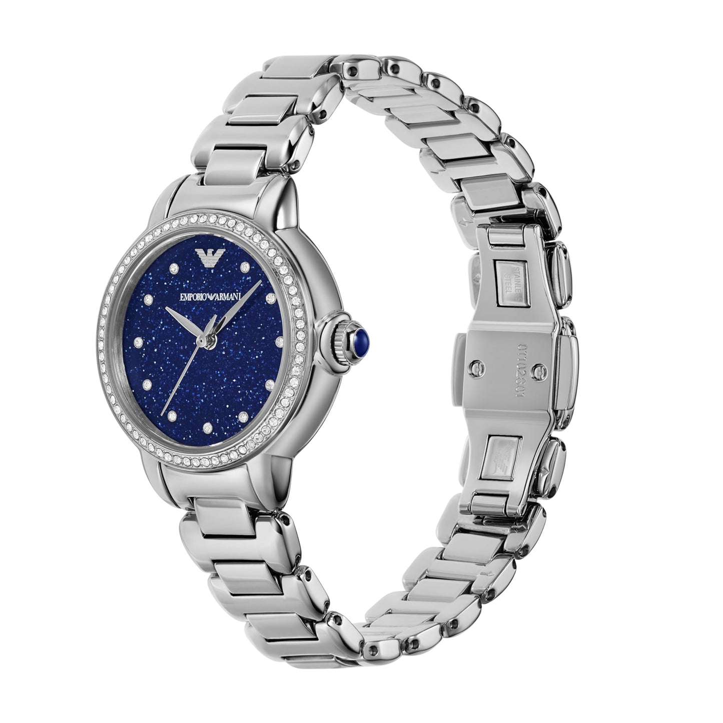 Emporio Armani Women's Watch with Stainless Steel or Leather Band; Dress Watch for Women