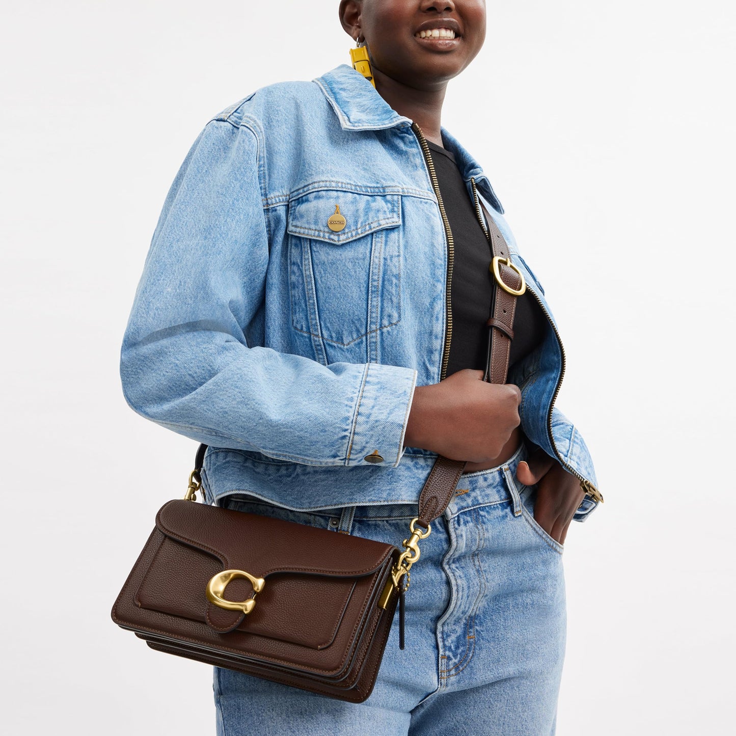 COACH Women's Tabby Shoulder Bag 26 Handbag (Maple)