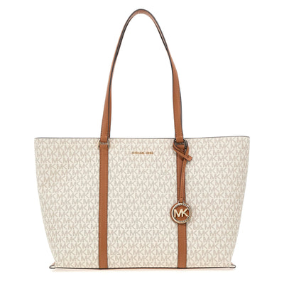 Michael Kors Women's Temple Tote (Vanilla)