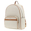 Michael Kors Large Bex Logo Backpack in Canvas