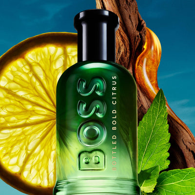 BOSS Bottled Bold Citrus Eau de Parfum - Citrusy, Woody Perfume for Men - With Notes of Lemon, Geranium & Vetiver - Long Lasting Fragrance 50ml (1.6oz)