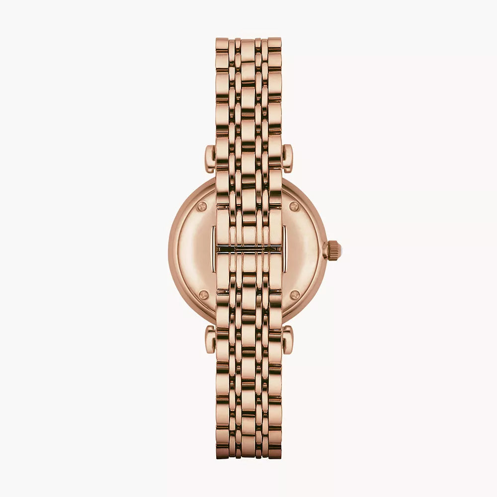 Emporio Armani Gianni Women's Watch - Rose Gold-Tone 32mm (AR1909)