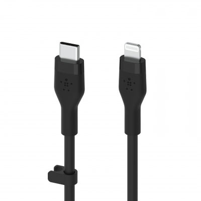 BELKIN BoostCharge Flex USB-C to Lightning Cable - 3 Meters - Black - Black / Cables USB-C to Lightning
