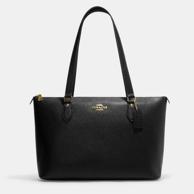 Coach Gallery Tote Bag (Black/Gold) CH505