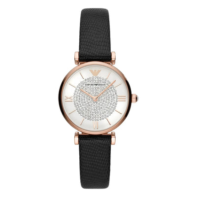 Emporio Armani Gianni Women's Watch - Black Strap 32mm (AR11387)