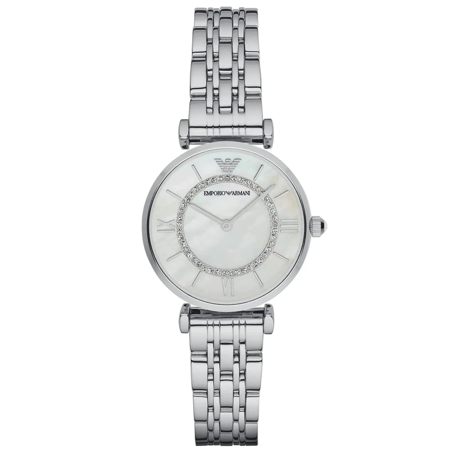 Emporio Armani Gianni Women's Watch - Silver 32mm (AR1908)