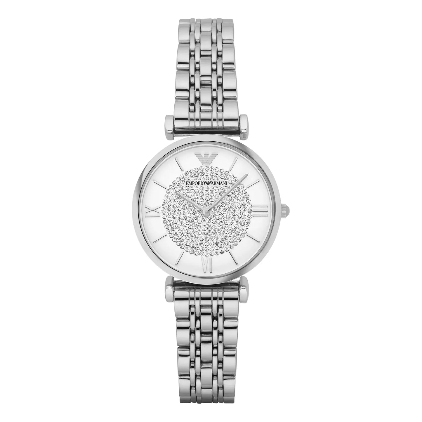 Emporio Armani Gianni Women's Watch - Silver 32mm (AR1925)