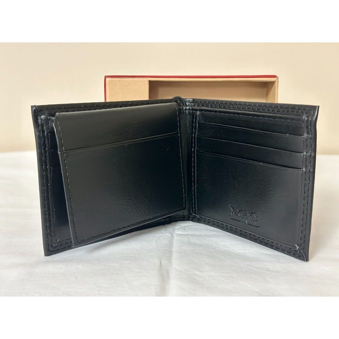 Levi's Bifold Men's Wallet (Black) Style 31LP220121 – Brandat Outlet