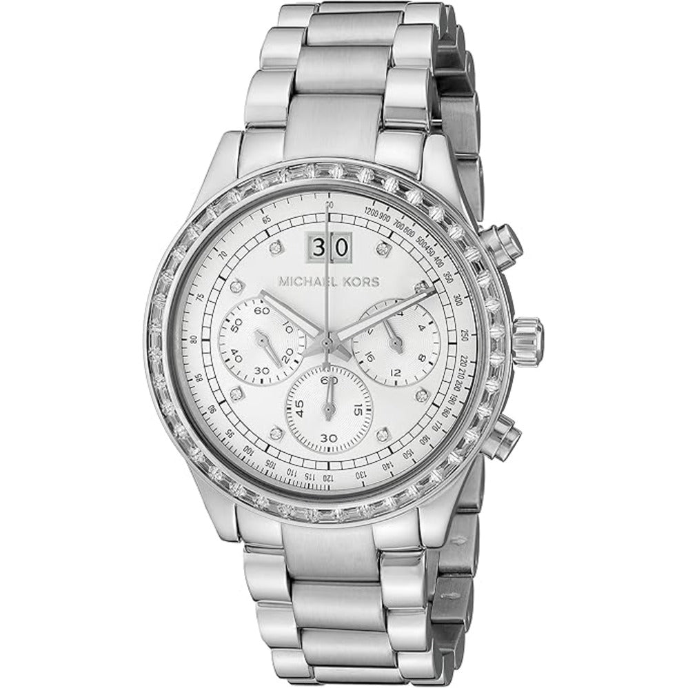 Michael Kors Women's Watch - Brinkley Silver (MK6186)