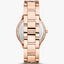 Michael Kors Women's Watch - Slim Runway Rose Gold-Tone Curb-Link (MK7473)