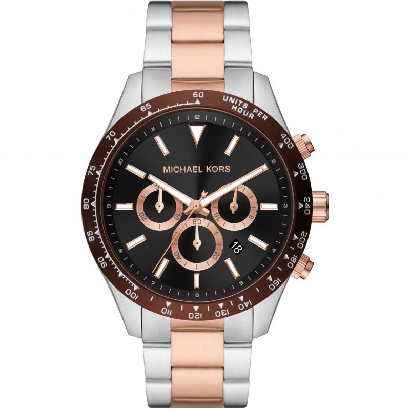 Michael Kors Men's Watch - Layton Chronograph Stainless 44mm (MK8913)