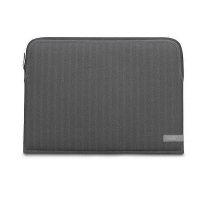 MOSHI Macbook Pro 13 Pluma Sleeve - Herringbone Gray - Gray / Sleeves