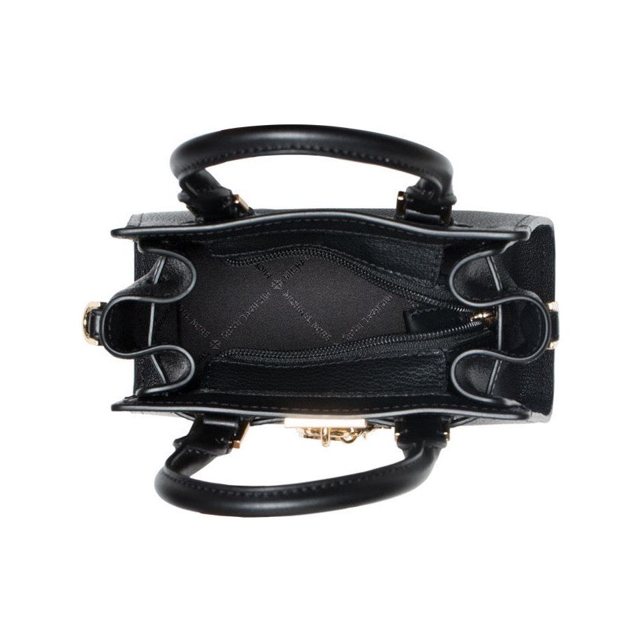 Michael Kors Hamilton XS Satchel Leather (Black)