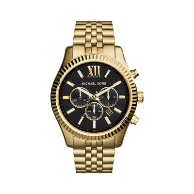 Michael Kors Men's Watch - Lexington Gold-Tone 44mm (MK8286)