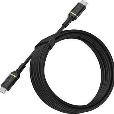 OTTERBOX USB-C to USB-C PD Cable 3 Meters - Black - Black / Cables USB-C to USB-C