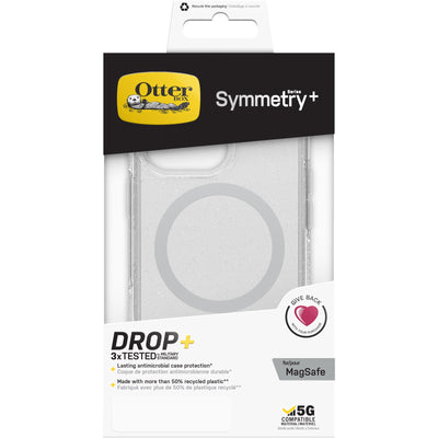 OTTERBOX iPhone 13 Pro - Symmetry Plus Case - Made for MagSafe - Stardust Clear