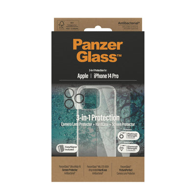 PANZERGLASS™ 3-IN-1 PROTECTION PACK APPLE IPHONE 14 PRO