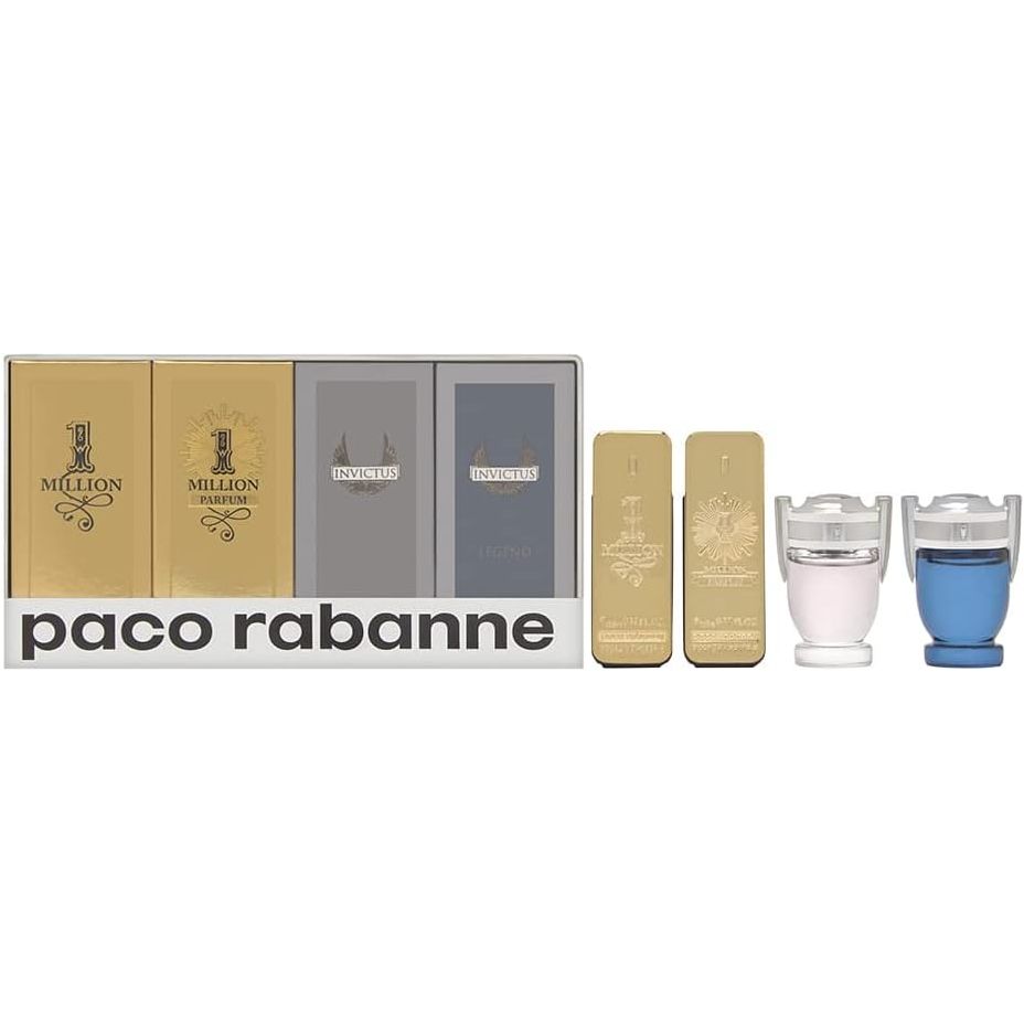 Paco Rabanne 4 Piece Mini Splash Gift Set for Men 4x5ml
