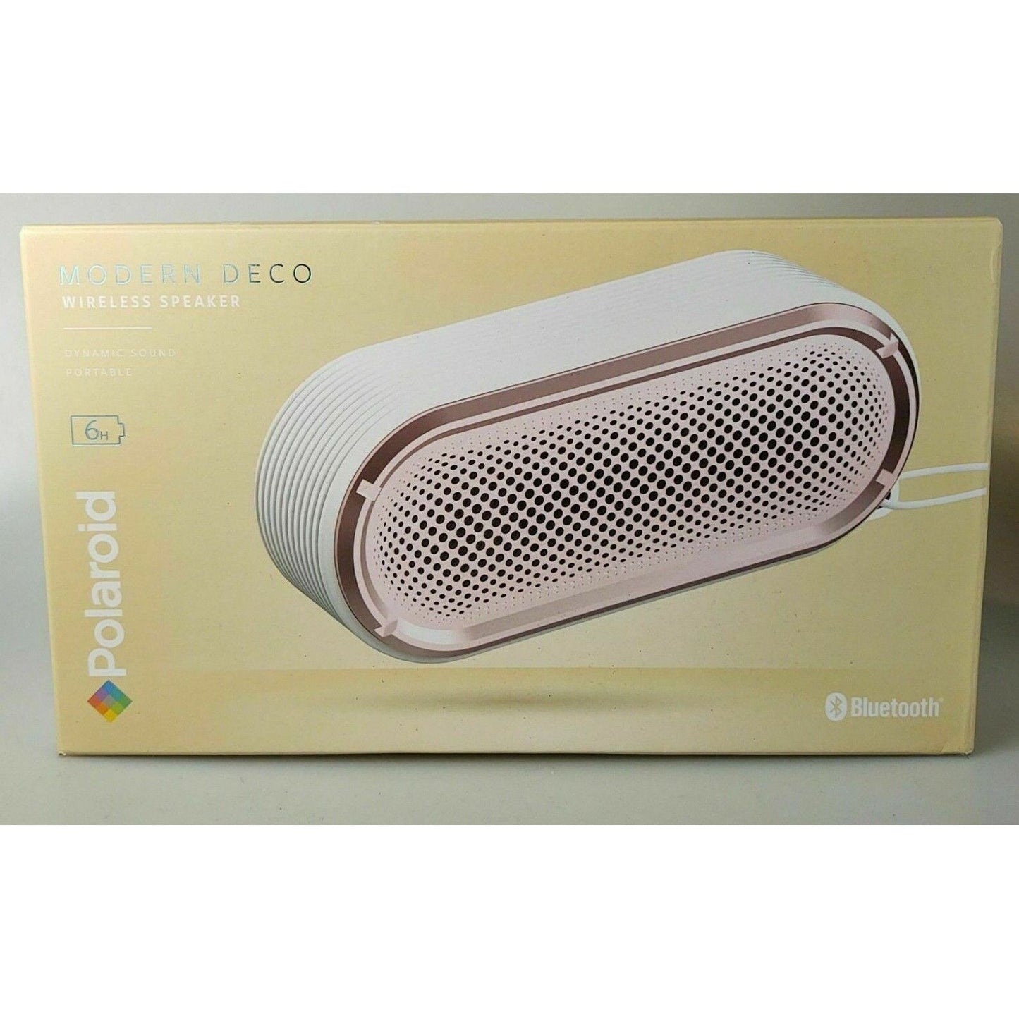 Polaroid Speaker Wireless Bluetooth Portable Modern Deco, Rose Gold