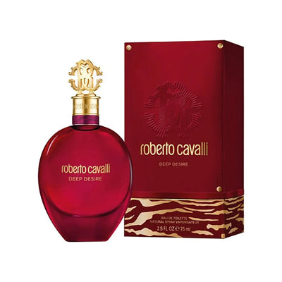 Roberto Cavalli Deep Desire  Eau De Parfum For Women 75ml