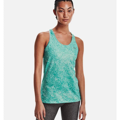 UNDER ARMOUR WOMEN'S HEATGEAR ARMOUR RACER PRINT TANK Small