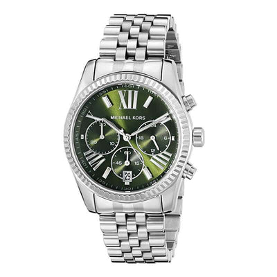 Michael Kors Women's Watch - Lexington Chronograph Green (MK6222)