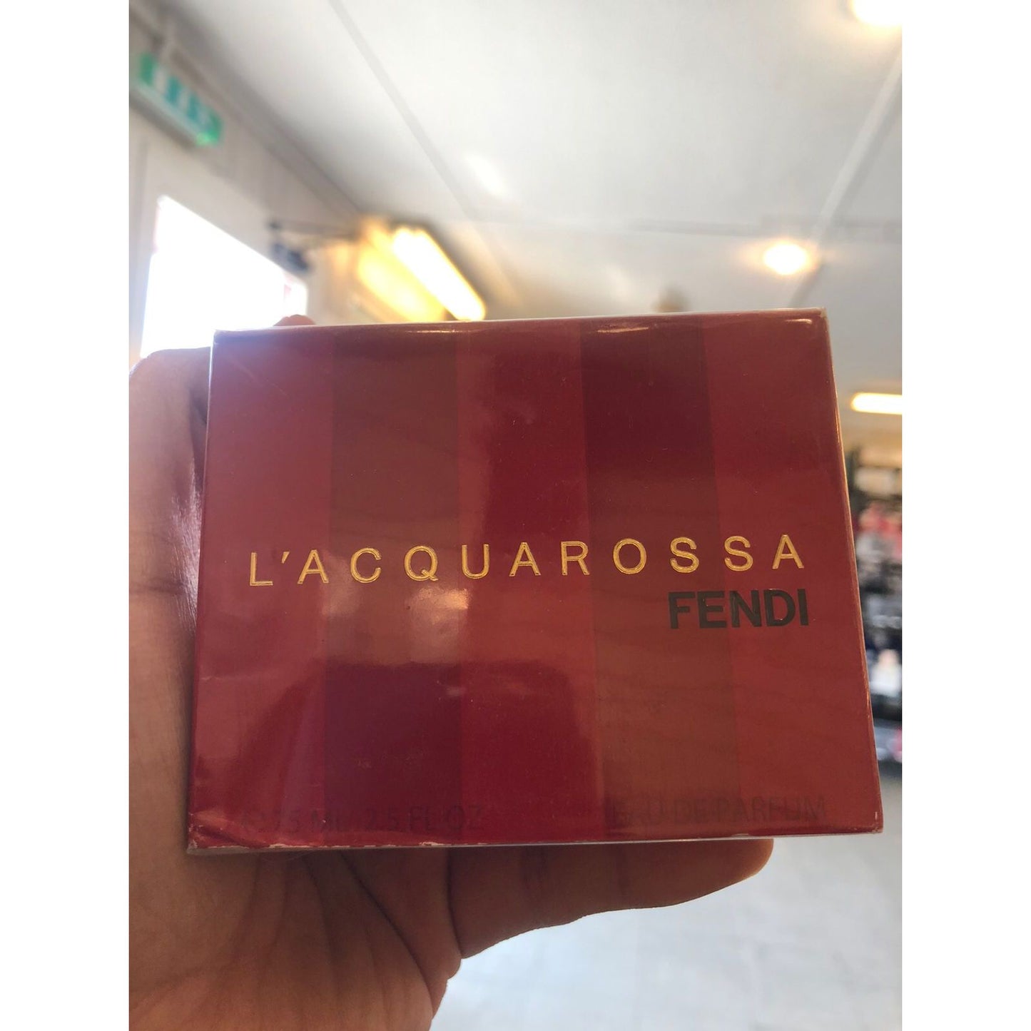Fendi L'AcquaRossa  Eau De Parfum For Women 75ML
