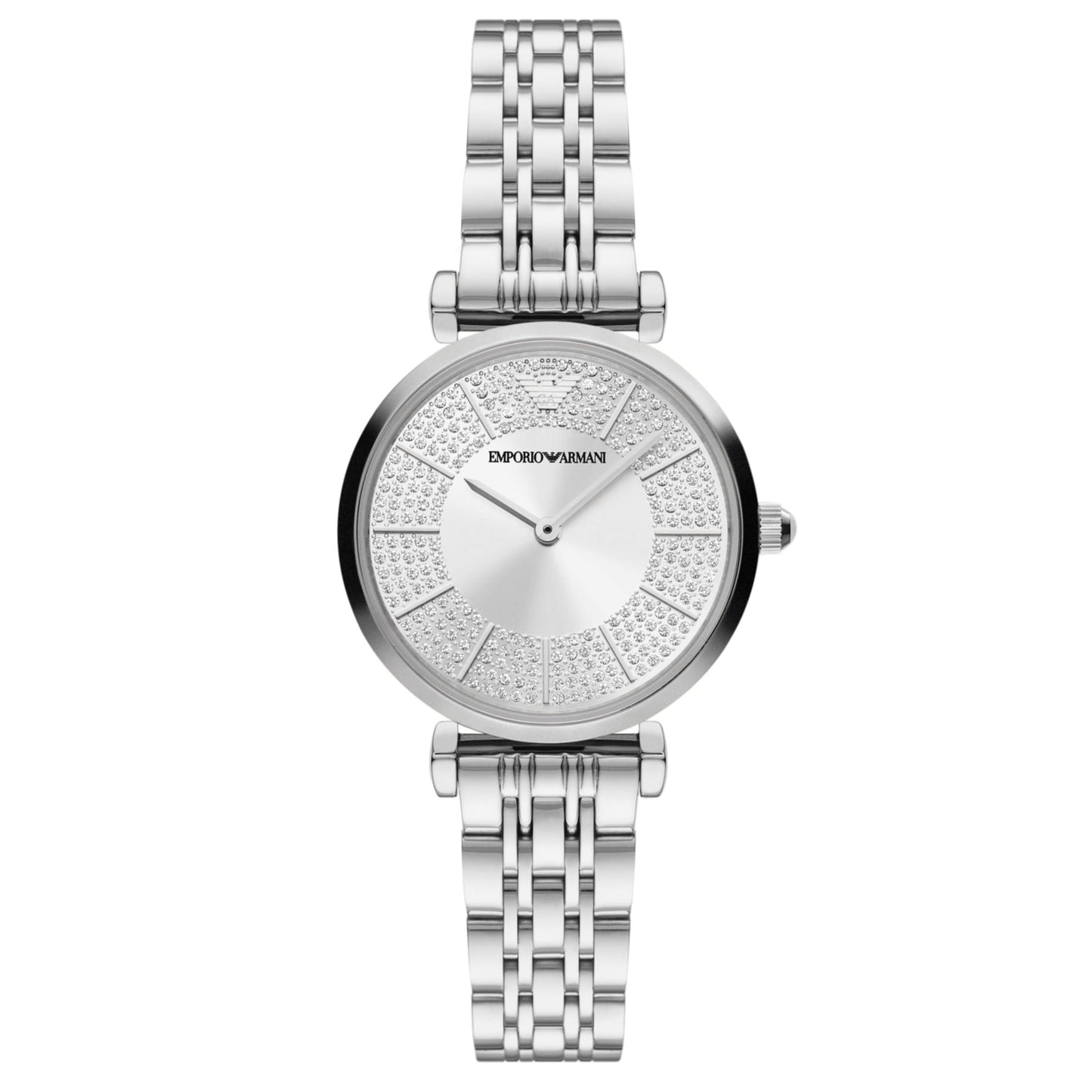 Emporio Armani Two-Hand Women's Watch - Silver-Tone 32mm (AR11445)