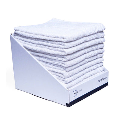 Mainstays-Mainstays Value Bath Towel, White - Brandat Outlet
