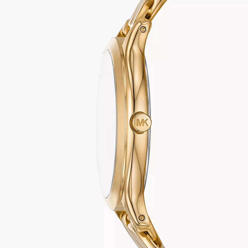 Michael Kors Women's Watch - Slim Runway Gold-Tone Curb-Link (MK7472)