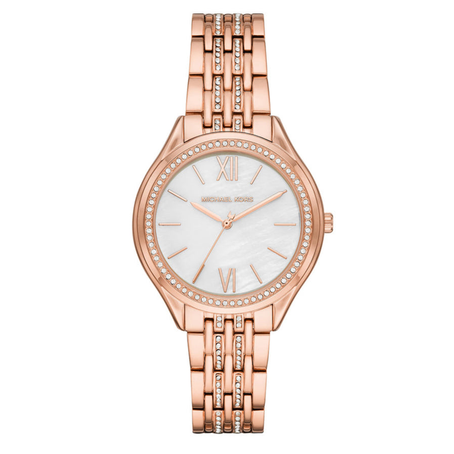 Michael Kors Women's Watch - Mindy Rose Gold 36mm (MK7076)